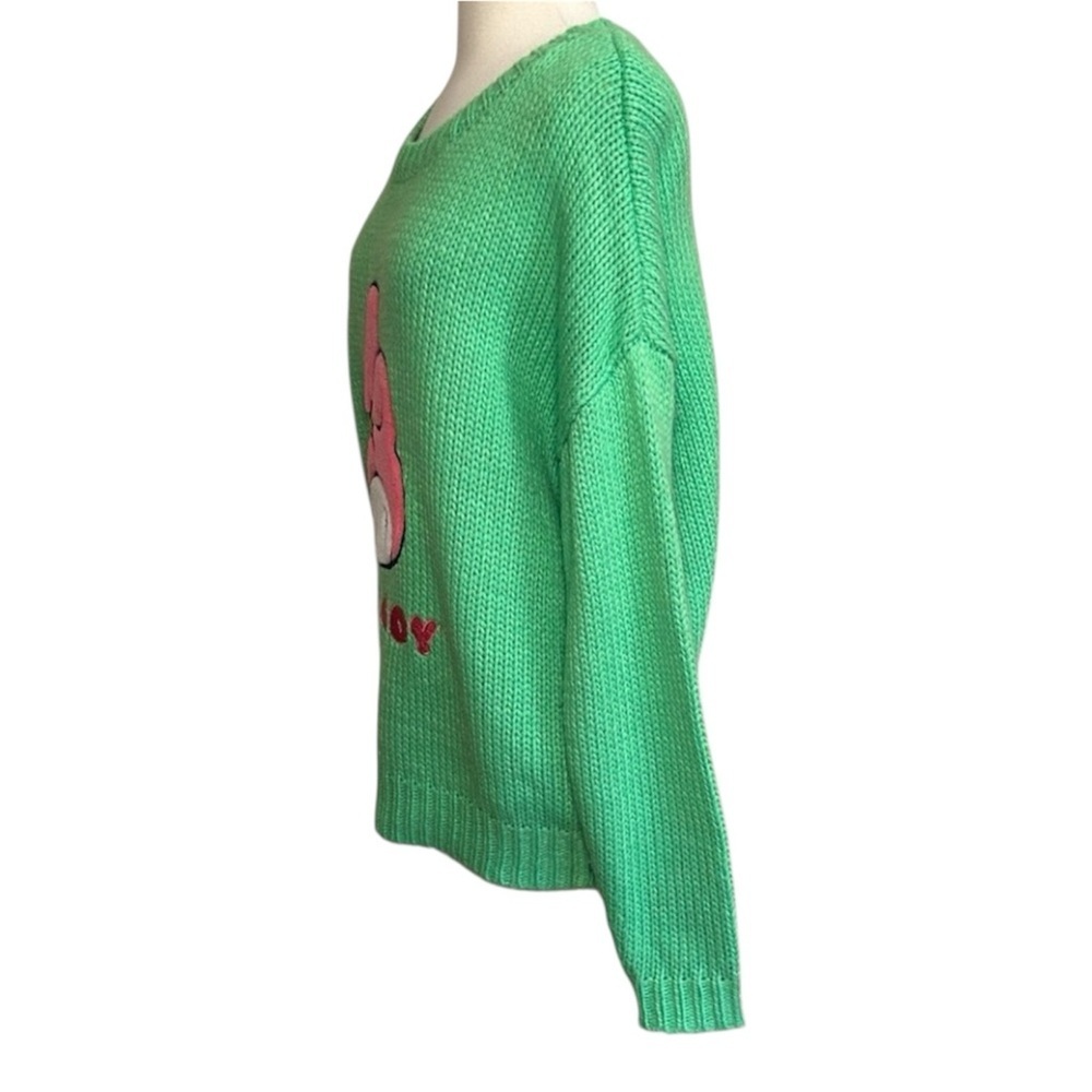 Hello Kitty & Friends “My Melody” x Forever 21 Knit Green Sweater size Small - Picture 6 of 14